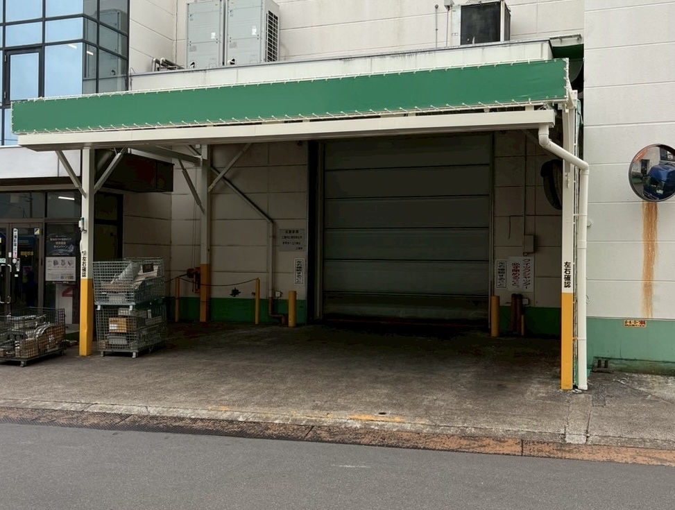 テント倉庫の施工事例の写真
